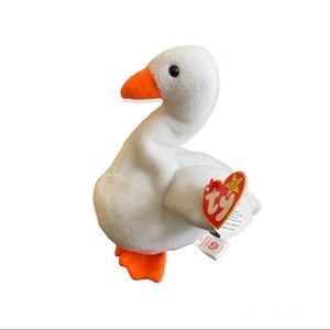 Ty Beanie Baby - GRACIE the White Swan (5.5 Inch) Birthday 6/17/96